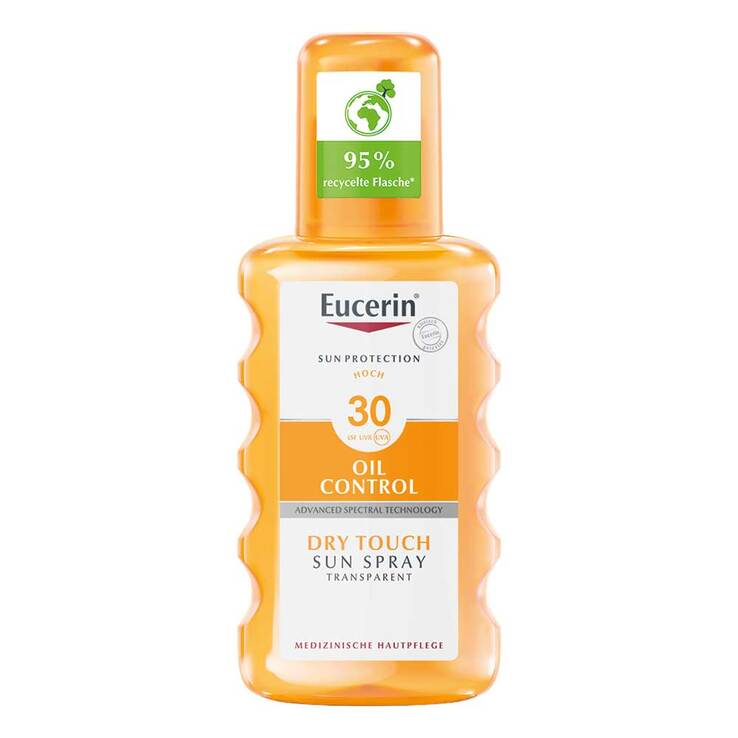 Eucerin Sun Oil Control Body transparent Spray LSF 30, 200 ml