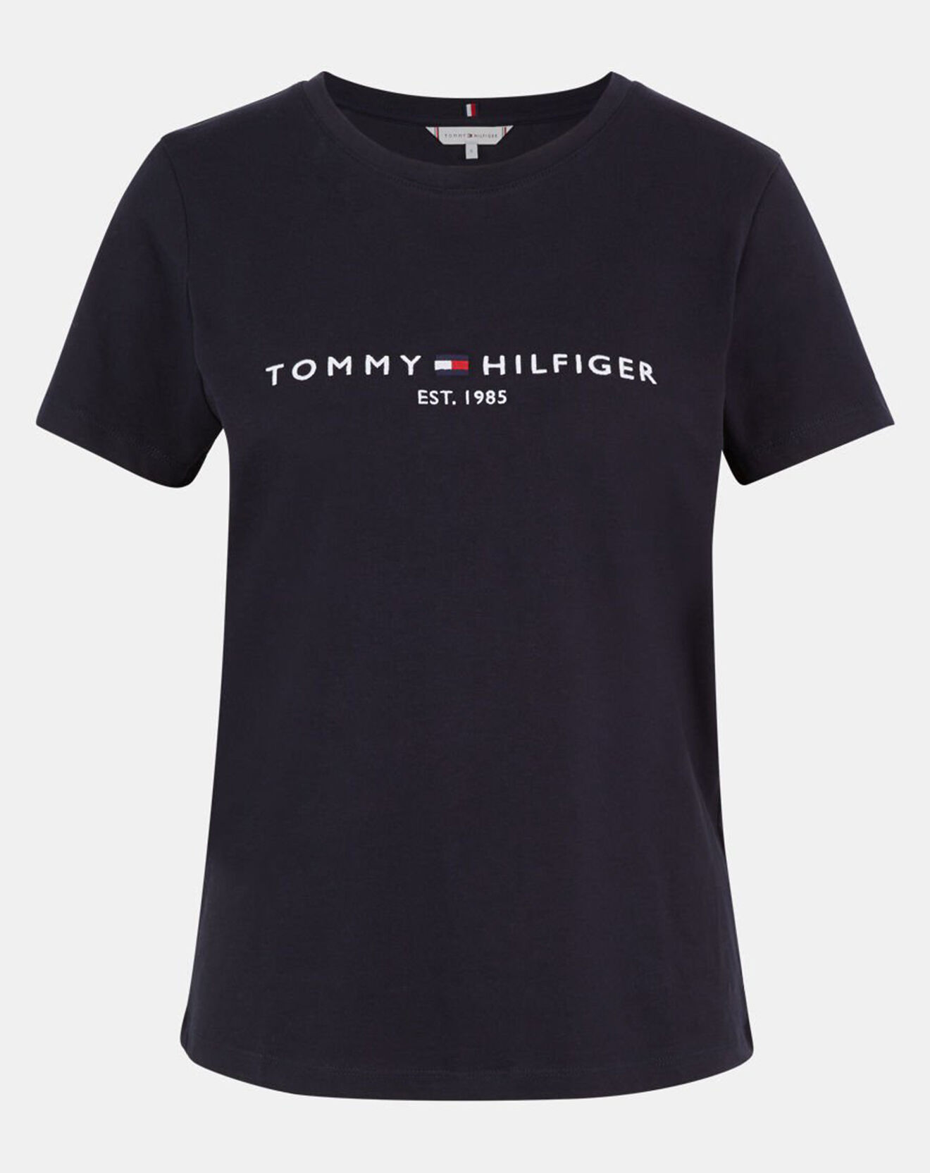 Tommy Hilfiger T-Shirt 100% Coton biologique Regular bleu marine