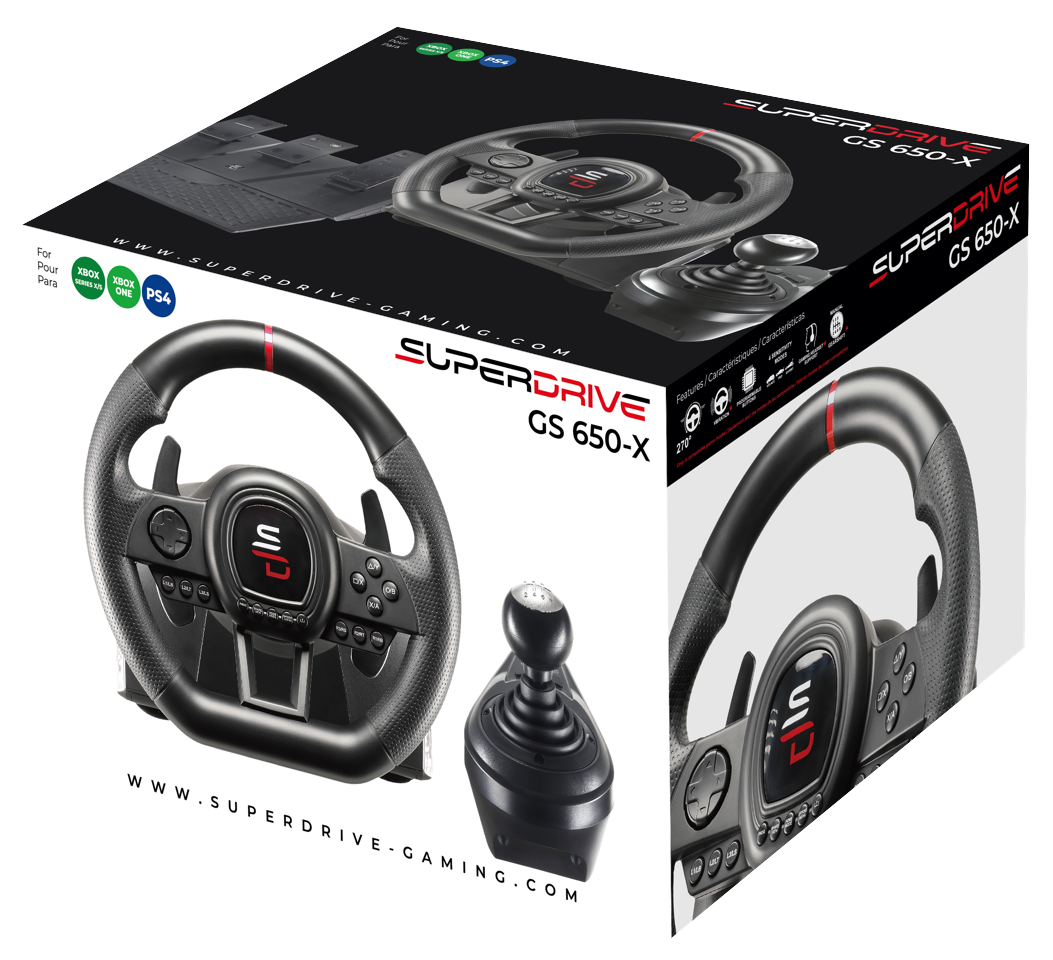 Subsonic Superdrive GS 650-X (PS4 / XBOX)