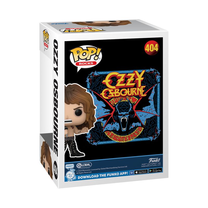 Ozzy Osbourne Rocks! Vinyl Figur 404 | Ozzy Osbourne Funko Pop!