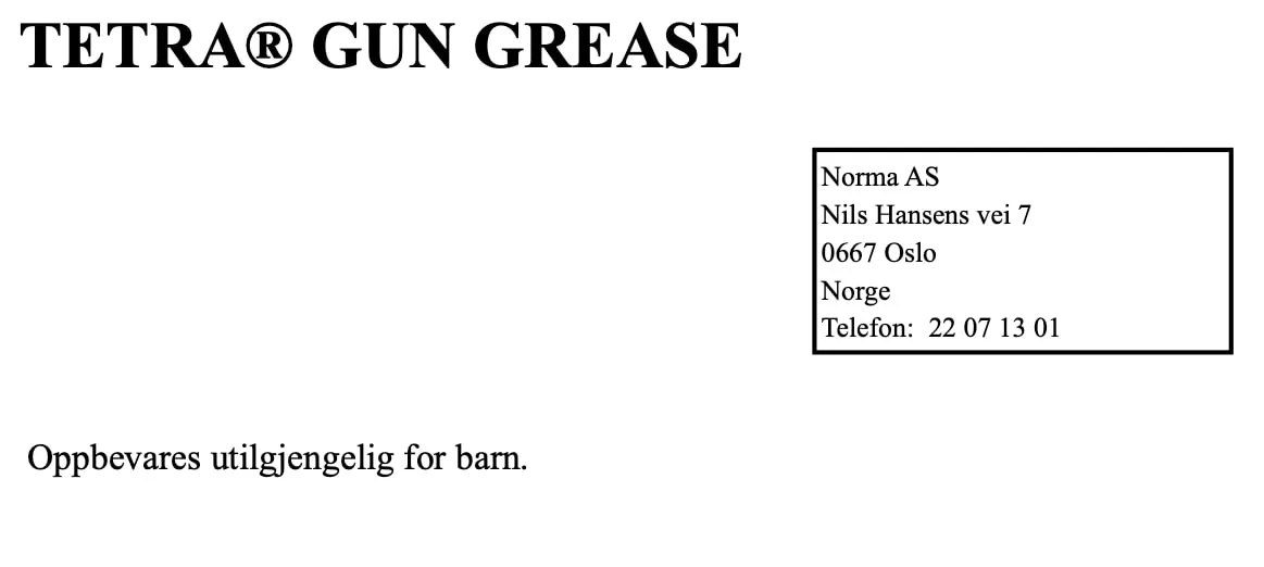 TetraGun Pussesett Kal. 12 Hagle