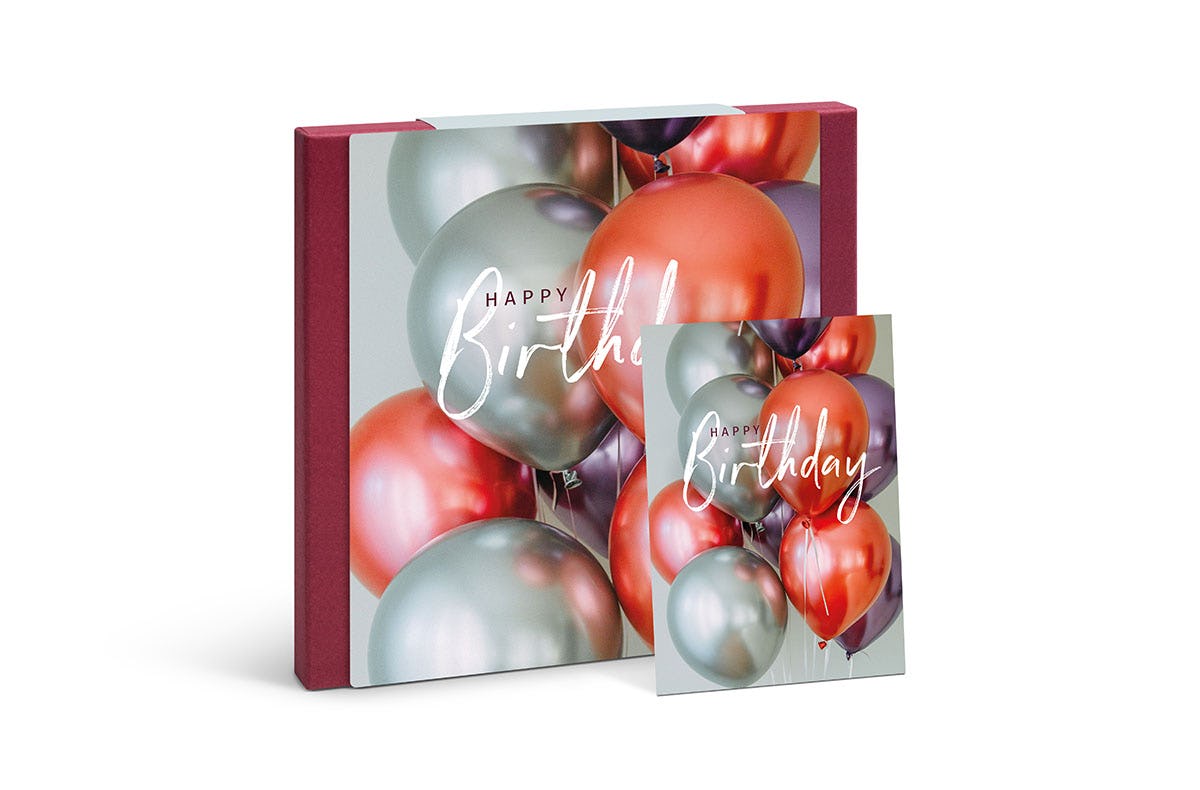 Flexibles Geschenk Happy Birthday