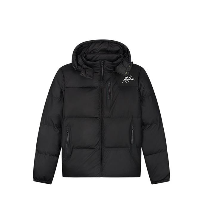 Malelions Men Sport Counter Puffer Jacket Winterjas