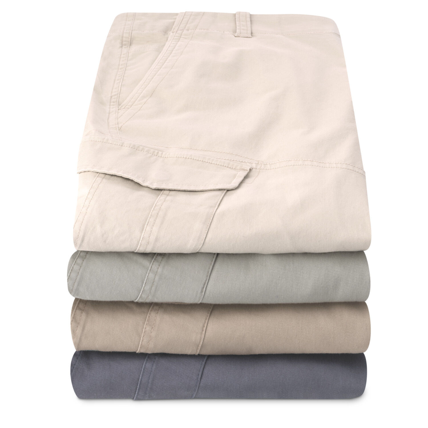 Herren Cargohosen mit Elasthan-Anteil