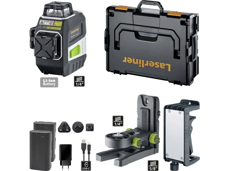 Laserliner MasterPlane-Laser 3G Pro 360°-linjelaser