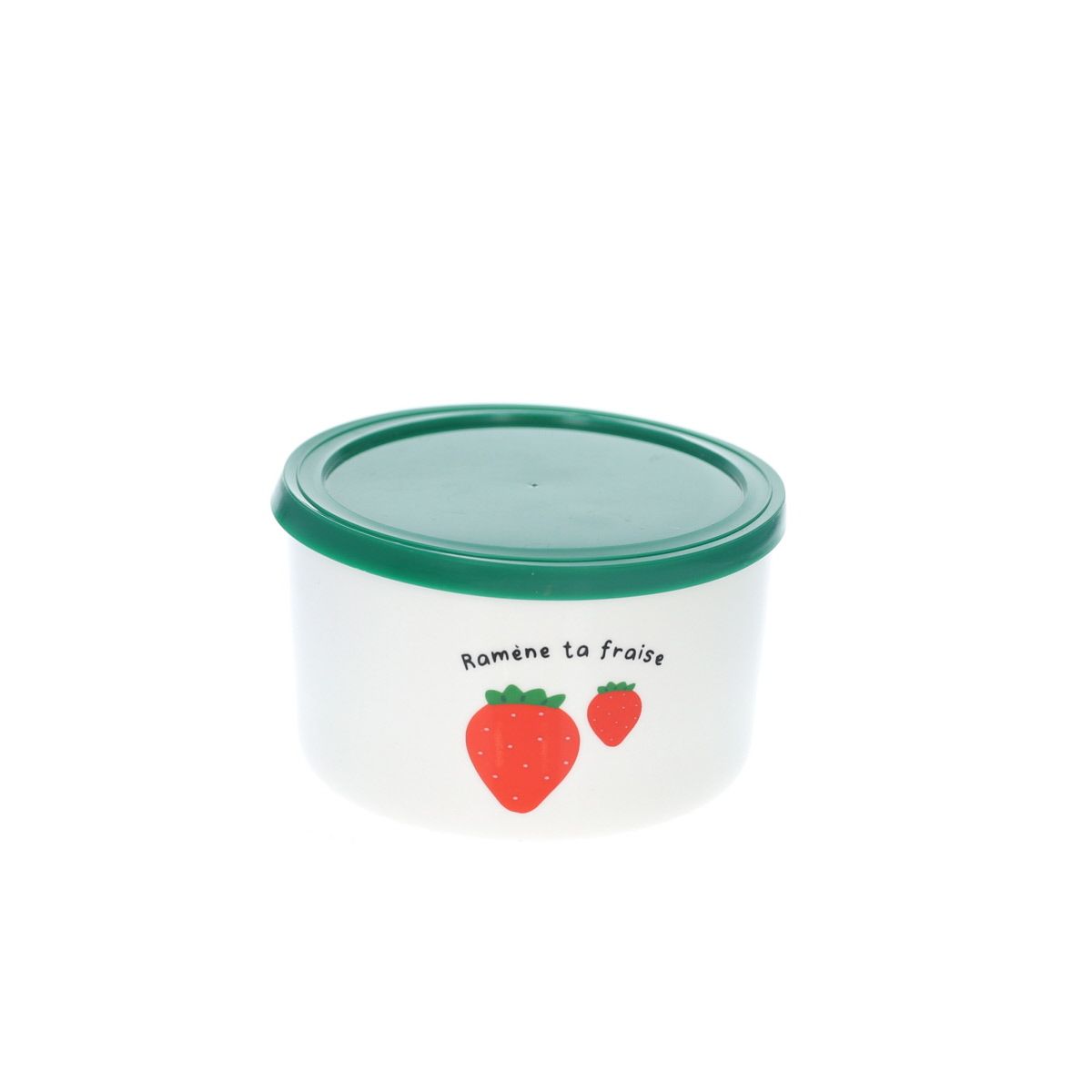 Boîte de conservation avec couvercle fraises Pause goûter