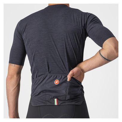 Maillot Manches Courtes Castelli Aero Race 6.0 Noir