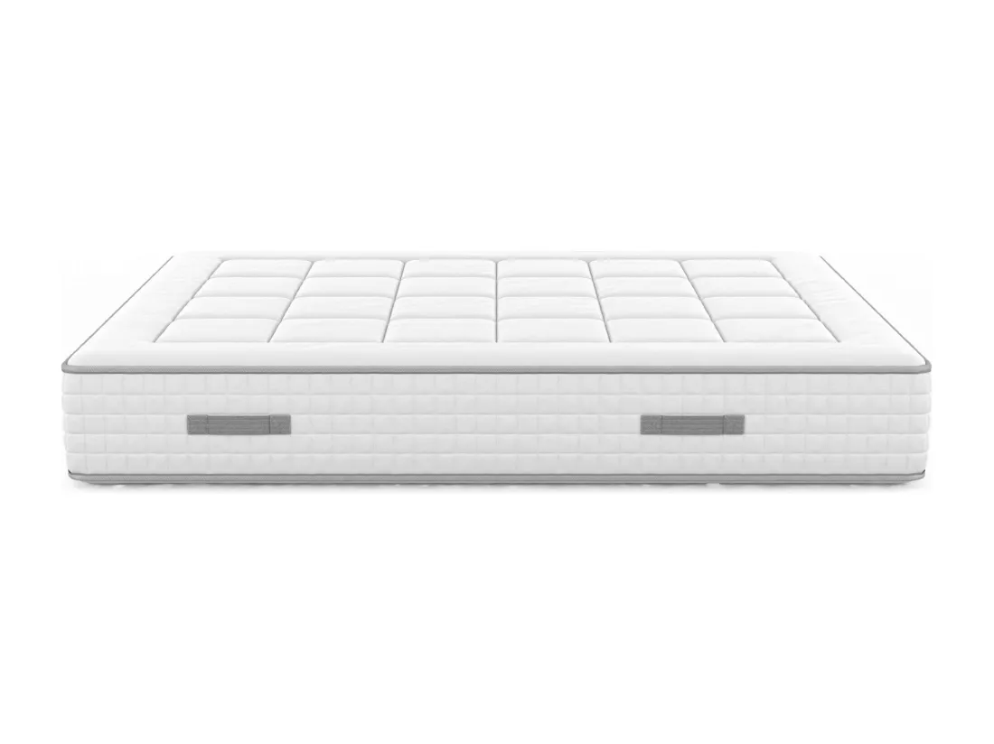 Matelas ressorts ensachés et mémoire de forme BELLAGIO, réversible Dimensions - 140 x 190 cm