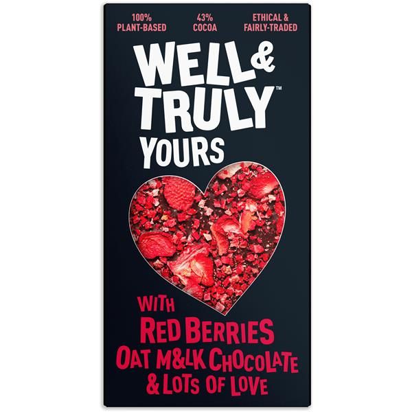 Chocolate Vegan Sg Frutos Vermelhos 90G