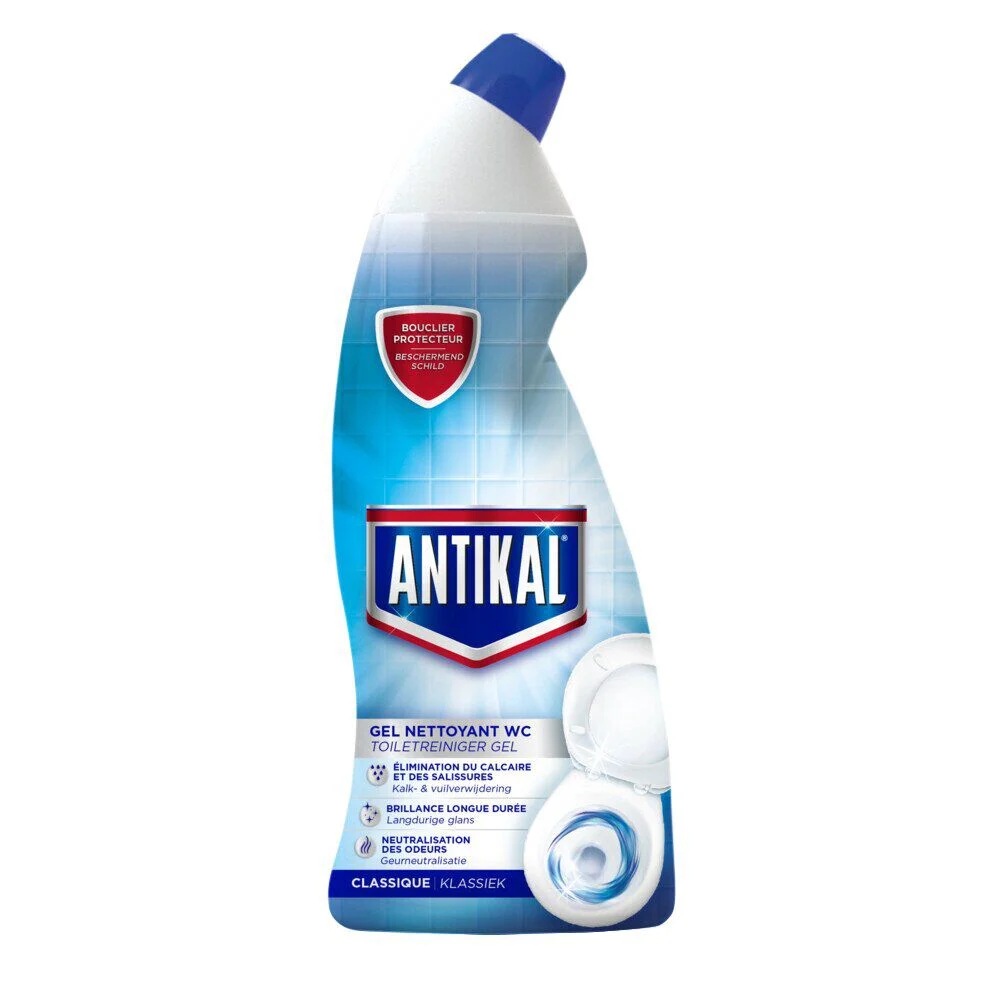 Gel nettoyant WC Antikal classique 750ml