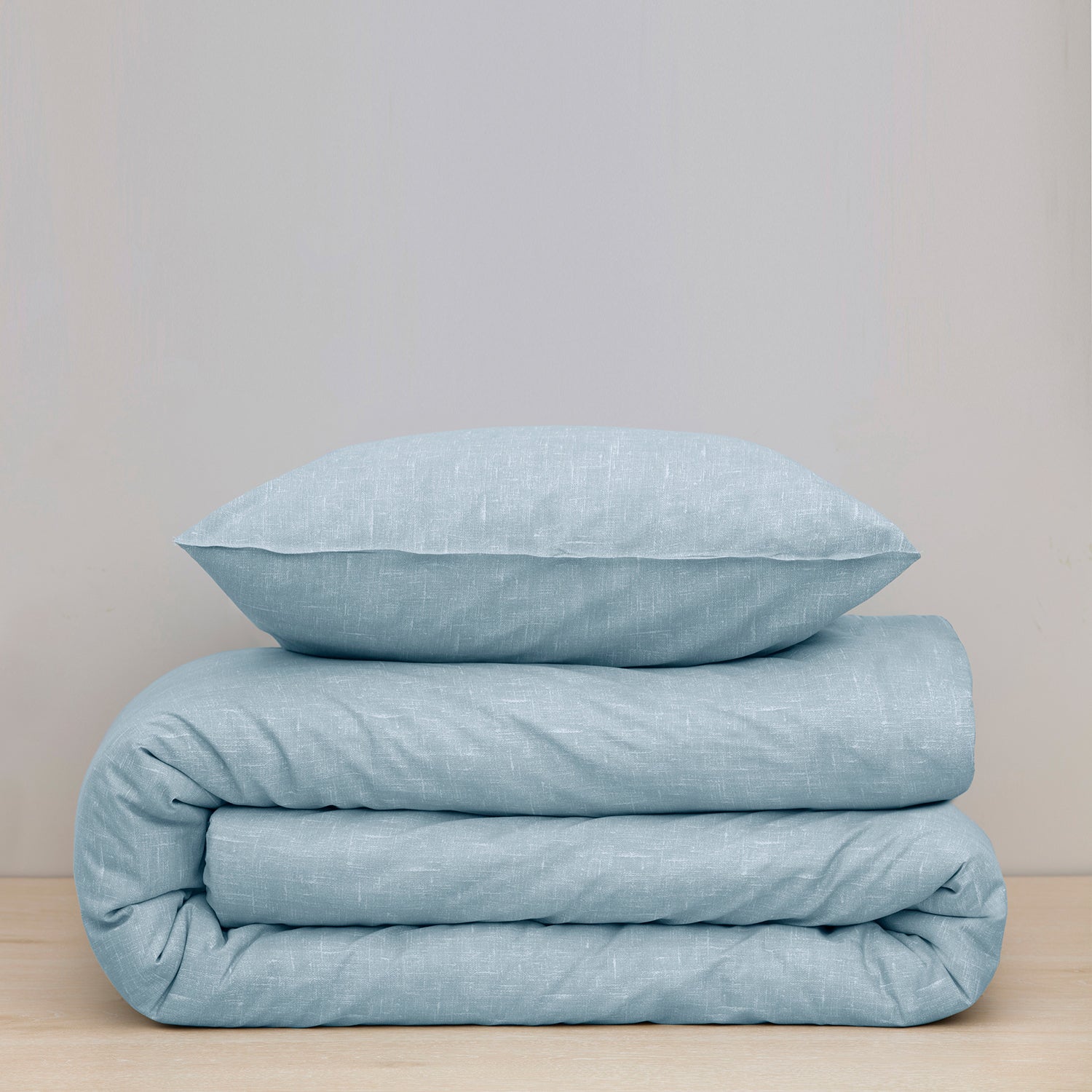 Damai Ebba Dekbedovertrek 240 x 200/220 cm - Soft Blue