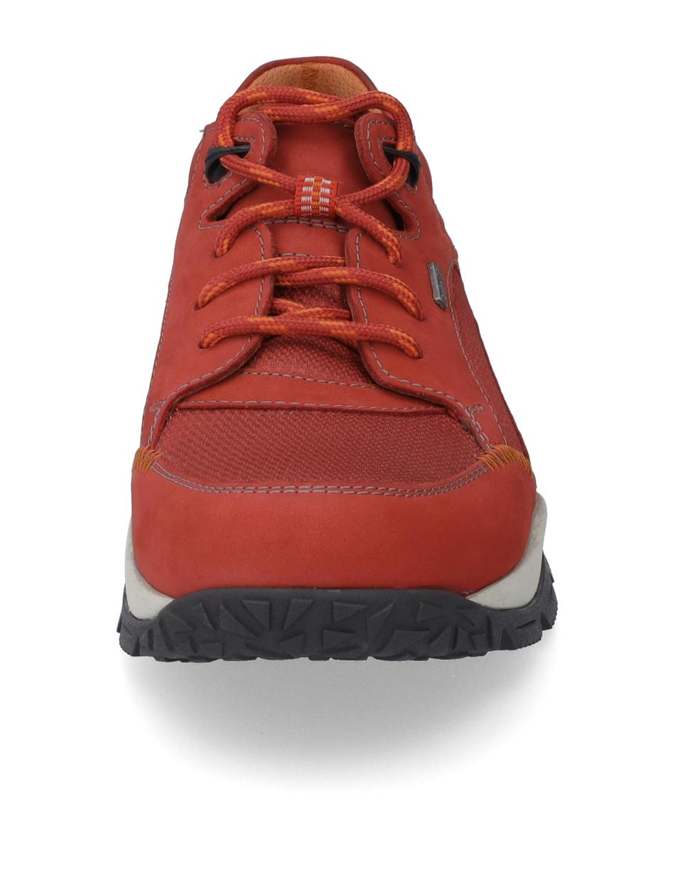 Halbschuh Philippa 53, rot-kombi