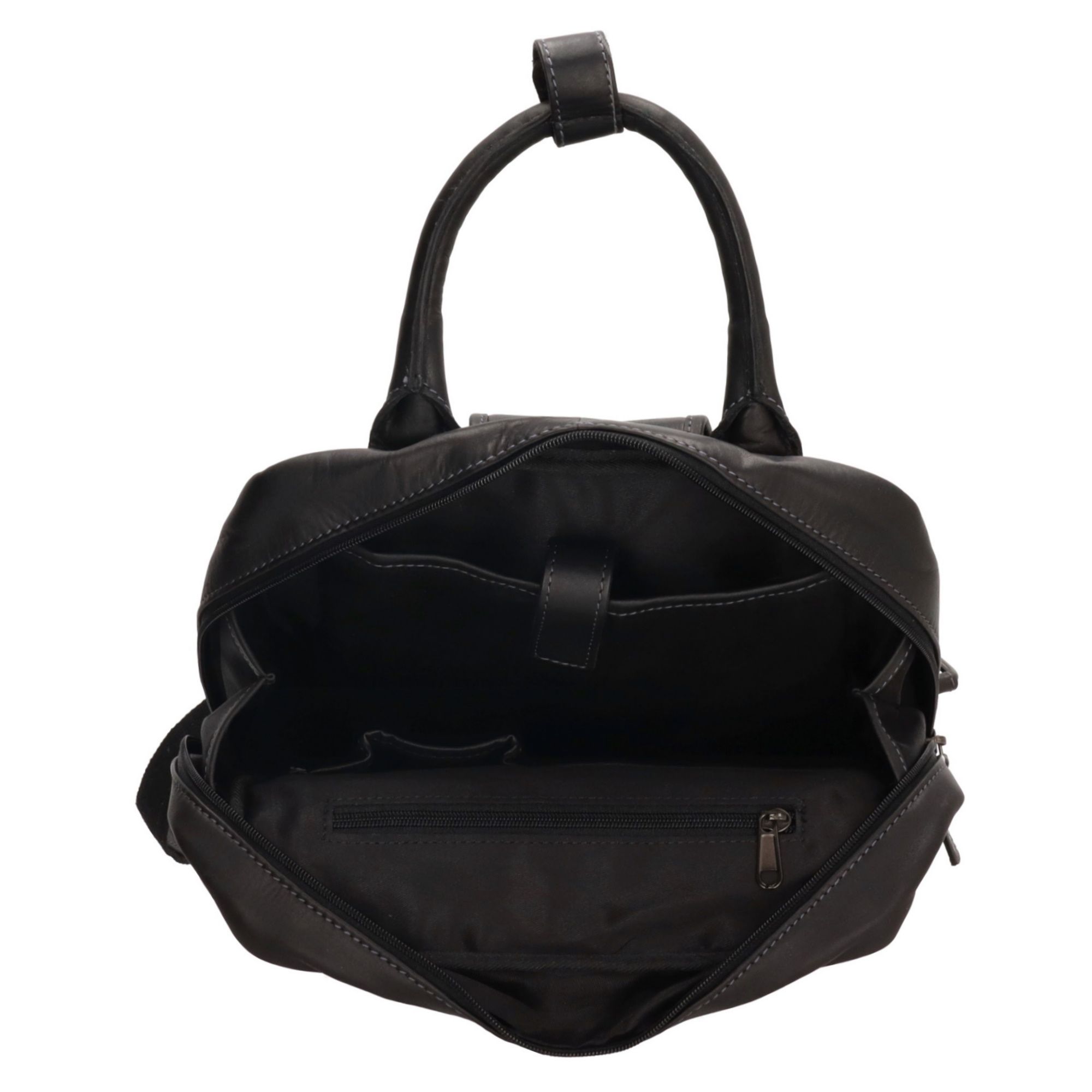 Hide & Stitches Japura Rugzak 13,3 inch Zwart