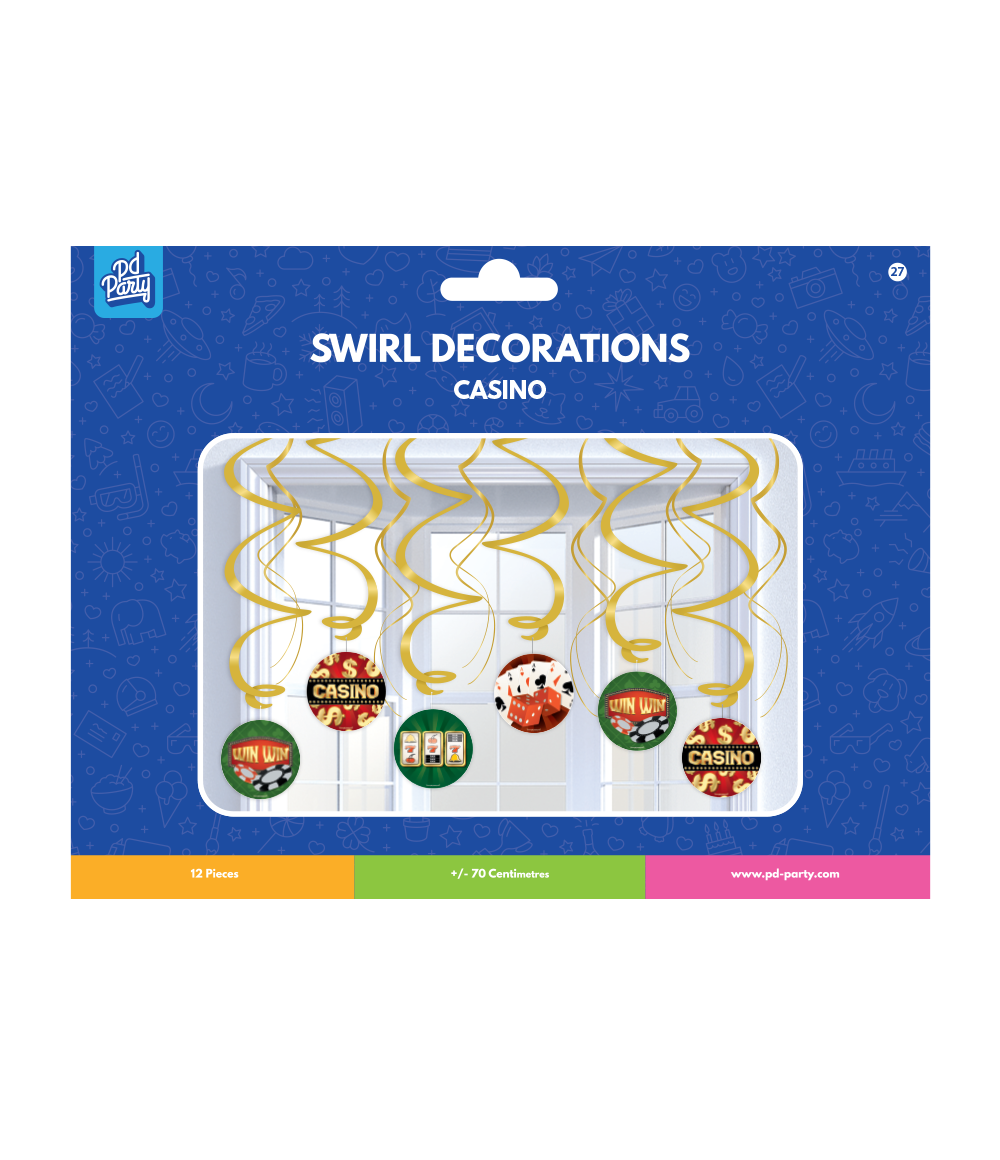 Casino Hangdecoratie 70cm