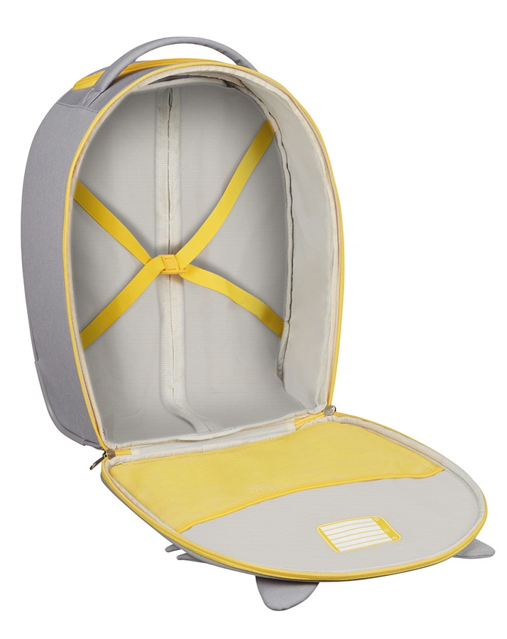 Trolley HAPPY SAMMIES ECO – RACOON REMY (36x45x18) in grau