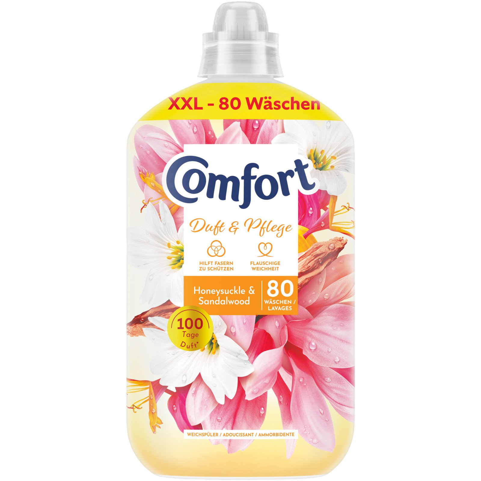 Comfort Weichspülkonzentrat Honeysuckle & Sandalwood 80 Waschgänge
