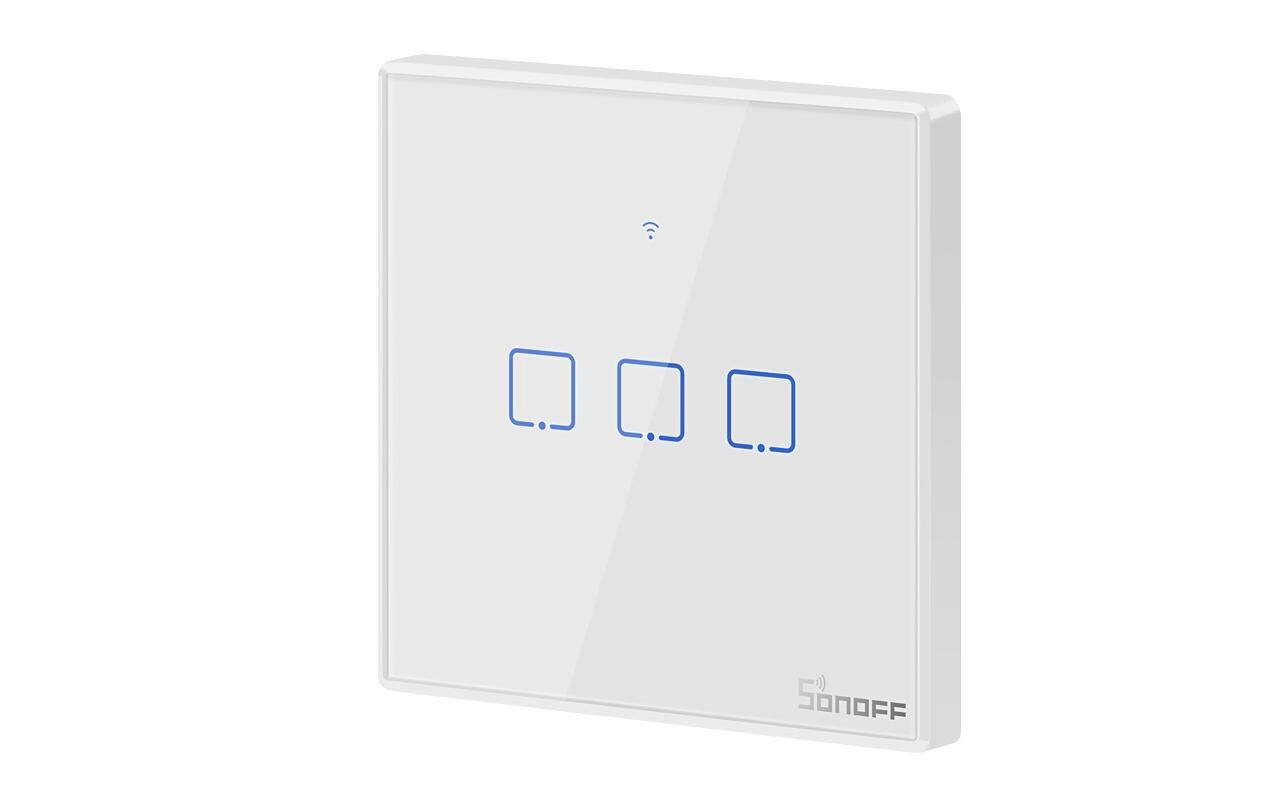 RF-Lichtschalter T2EU3C-RFIntelligenter 3-gang Wand-Schalter