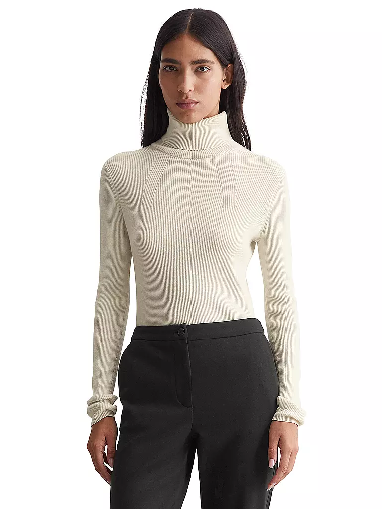 MARC O'POLO Rollkragenpullover beige