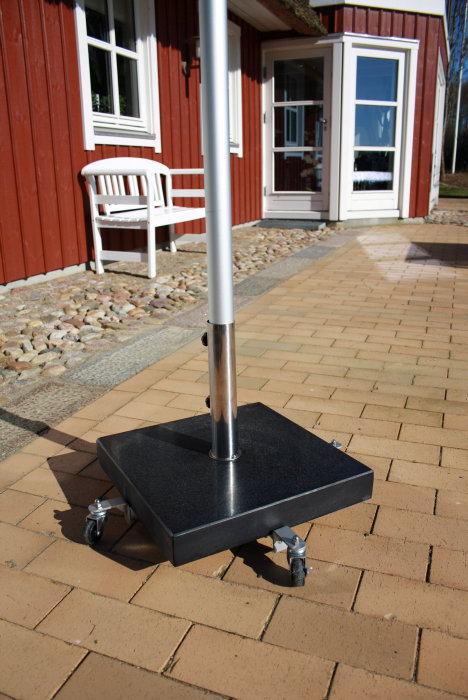 Rullevogn til parasolfod og krukker - Garden