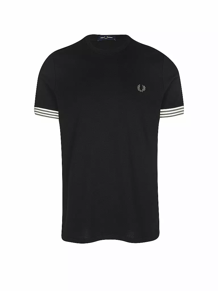 FRED PERRY T-Shirt schwarz