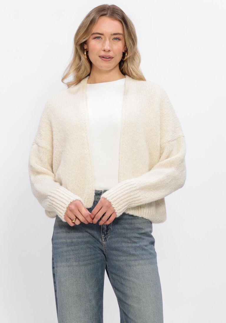 gebroken wit knit-ted vest becky