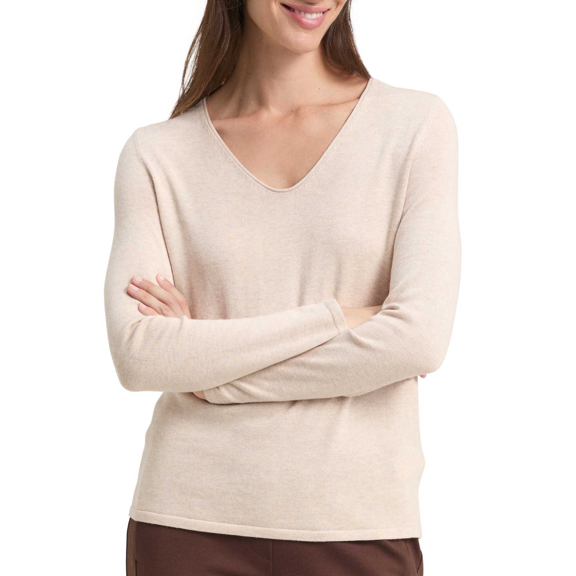 Pull Femme beige