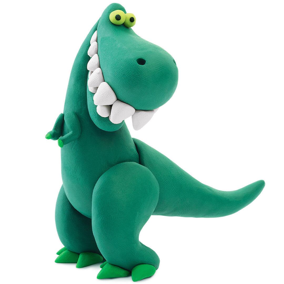 Hey clay boetseerklei dino's - 6 figuren