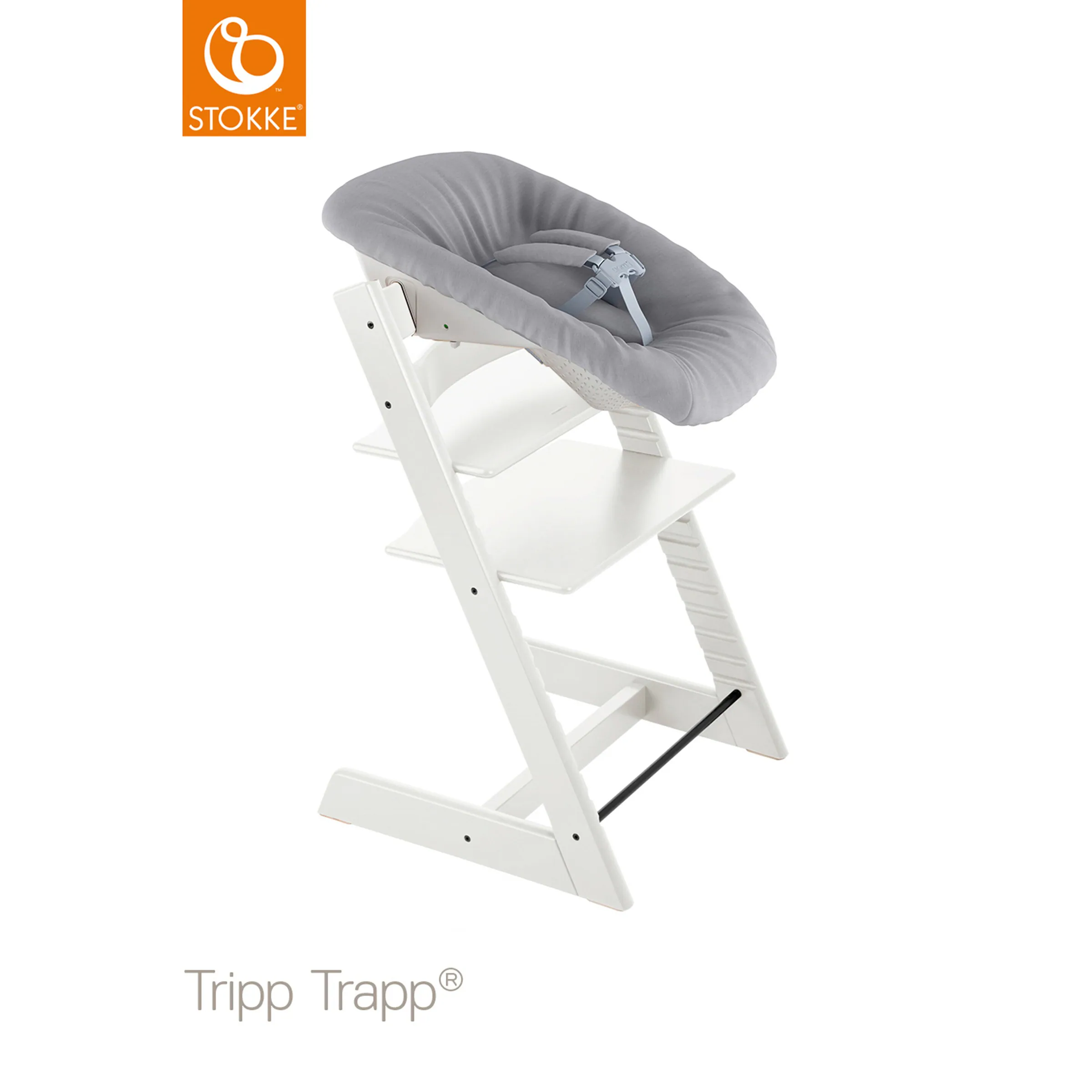 Stokke® - TRIPP TRAPP® Newborn Set Light Grey