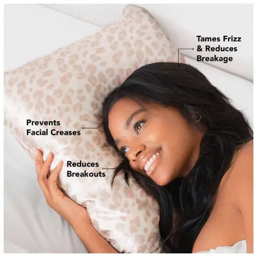 Satin Pillowcase Leopard