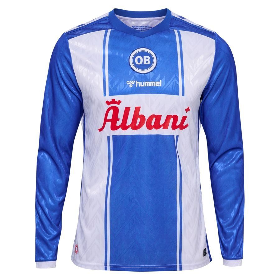 Odense Boldklub Maillot Domicile 2024/25 Manches Longues
