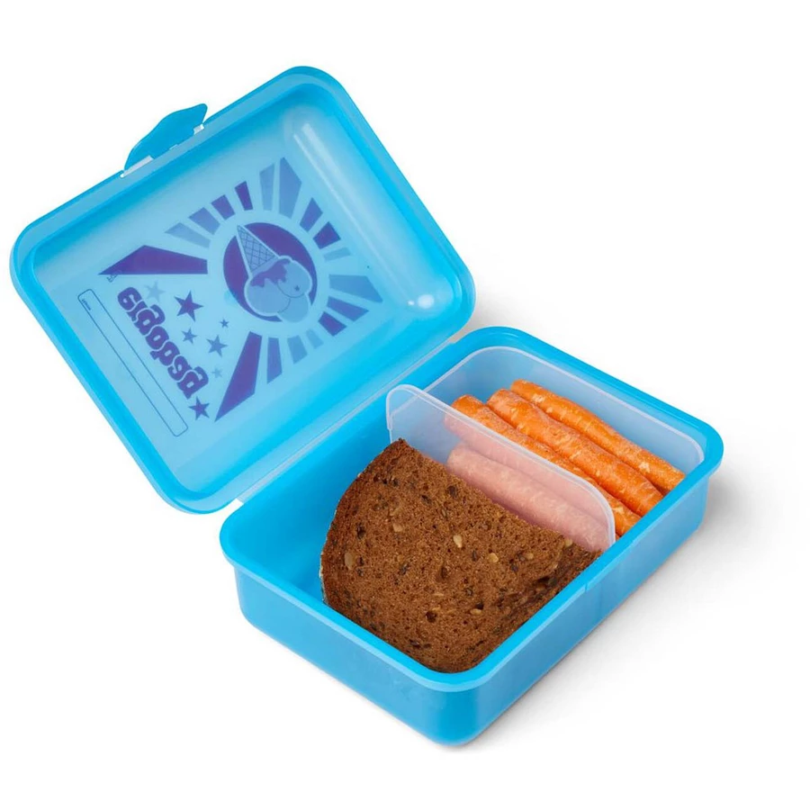 Ergobag Zubehör - Brotzeitbox 18 cm Eis