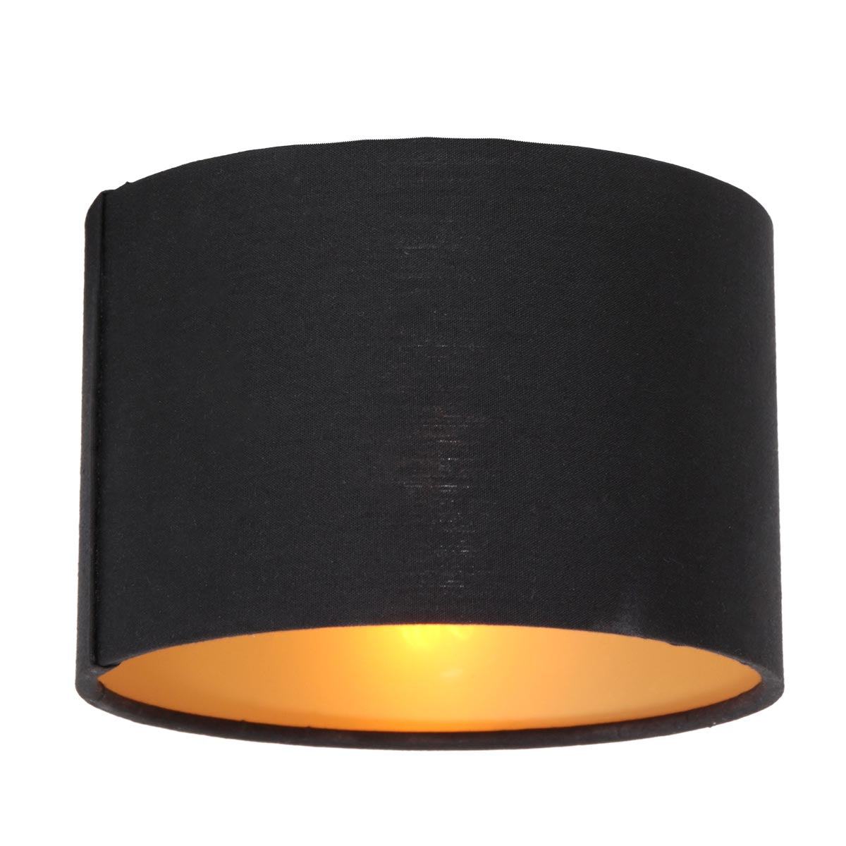 Steinhauer - kap - Shade - zwart - linnen - Ã 13cm - E14 - K3333SS