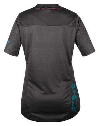 Maillot Manches Courtes TSG Trio Noir/Rose/Bleu