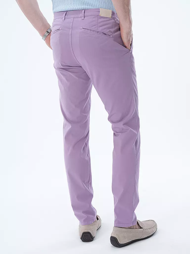 BRAX Chino Slim Fit SILVIO lila