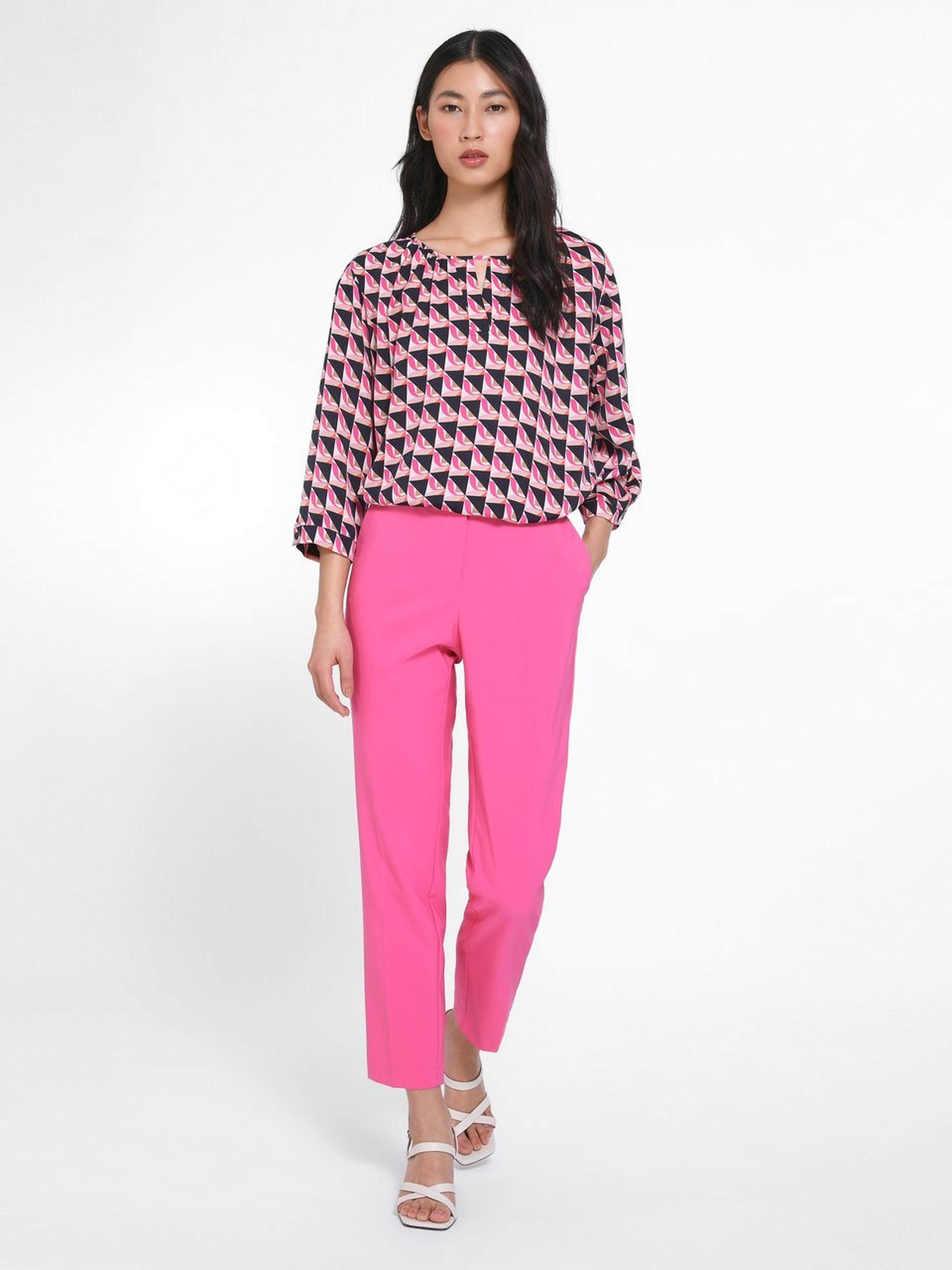 Bluse mit 3/4-Arm