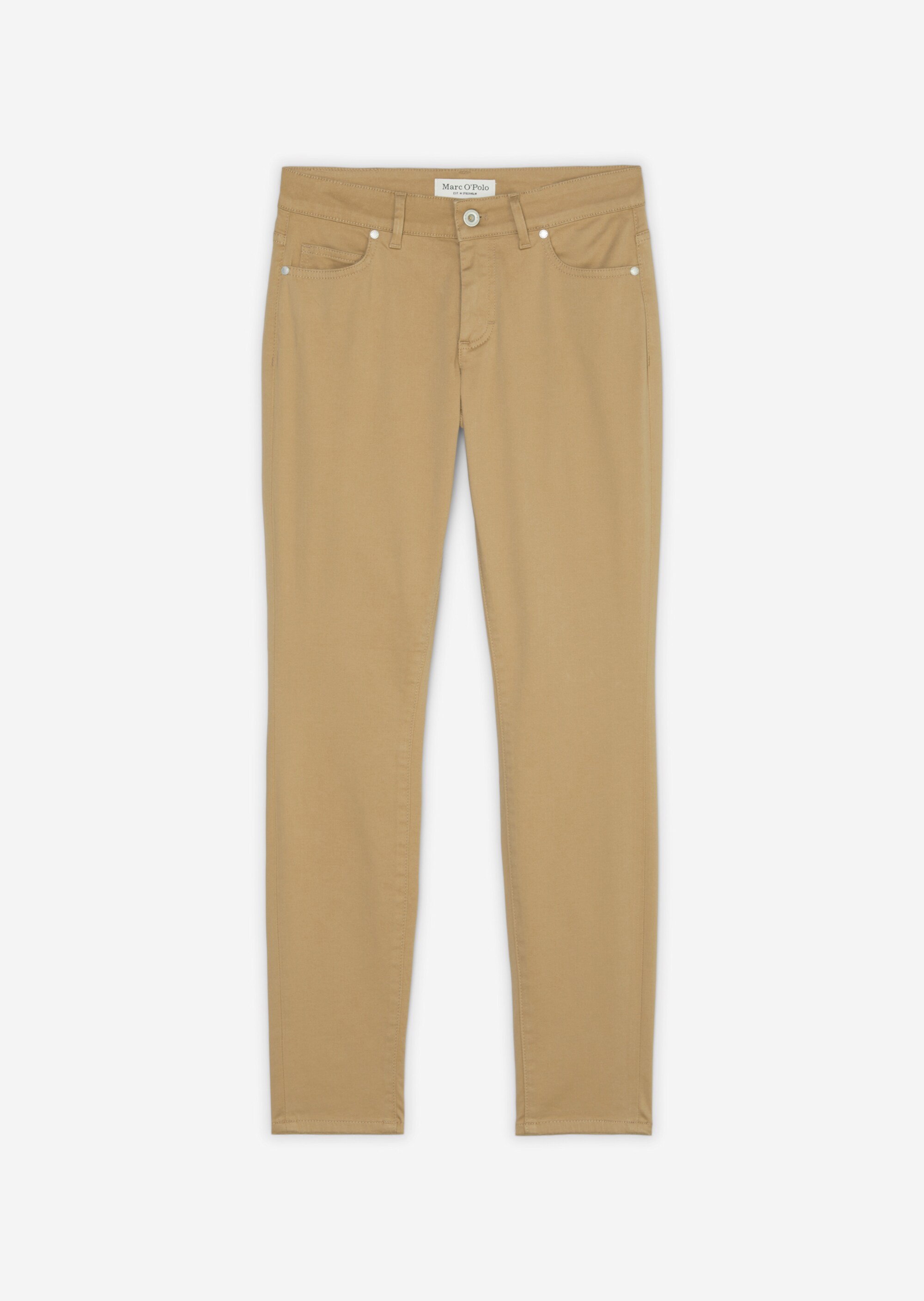 Hose Modell ALBY slim aus Satin-Stretch