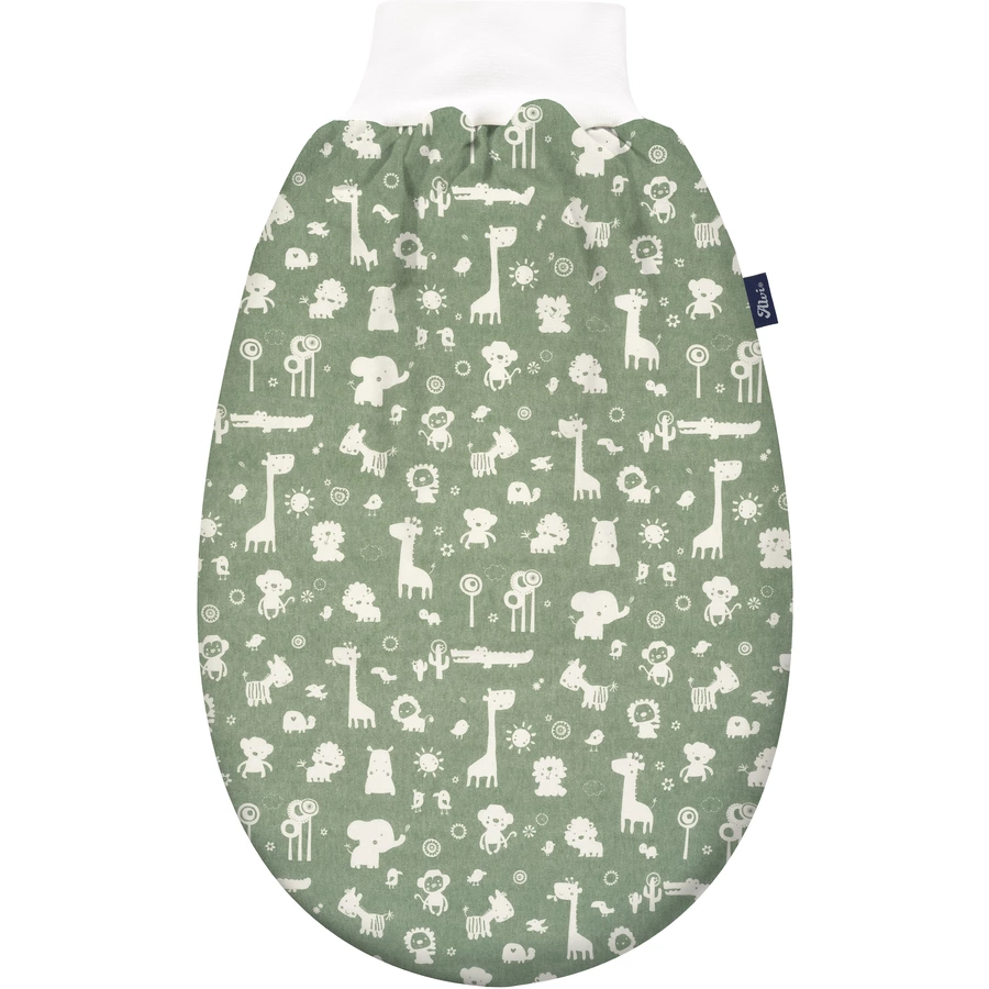 Alvi® Schlupf-Mäxchen Thermo Granite Animals granitgrünweiß