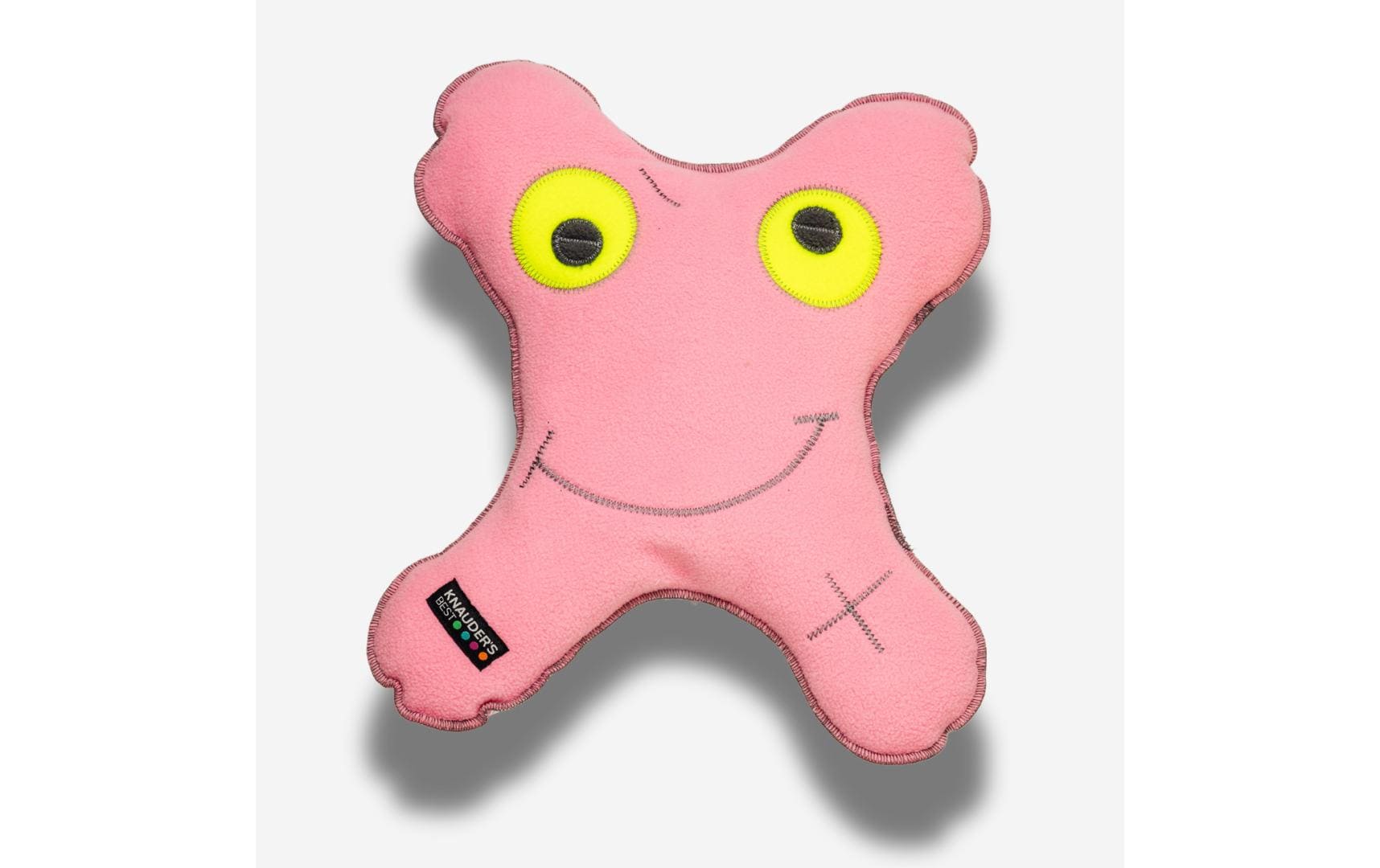 Hunde-Spielzeug Knauder's Knaudibert RoseApportier-Spielzeug und Kuschelmonster