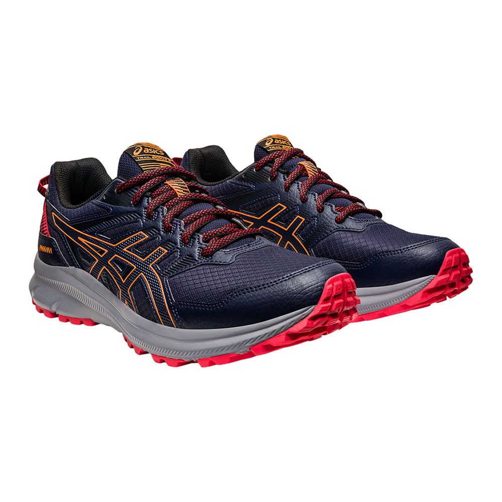 Asics TRAIL SCOUT™ 2 - Chaussures trail Homme midnight/sun peach