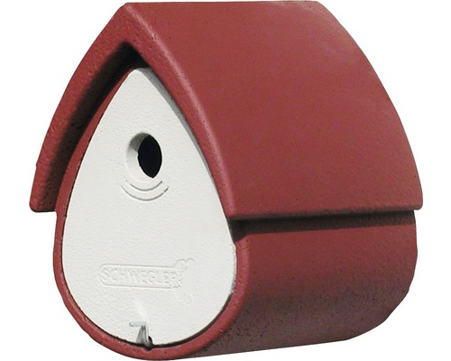 SCHWEGLER nestkast voor mezen, 23 x 19 x 27 cm, rood