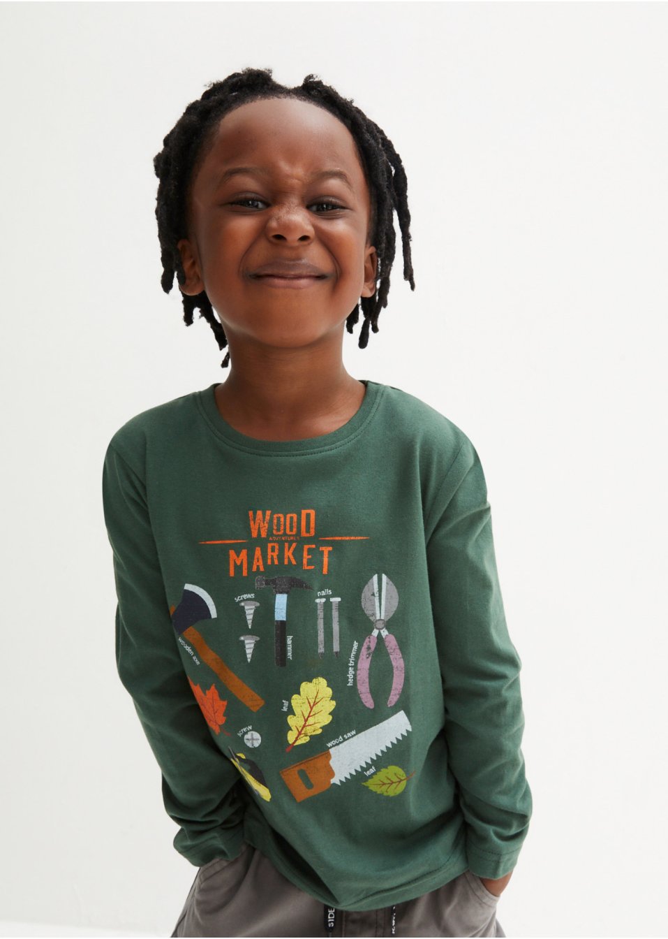 T-shirt manches longues garçon