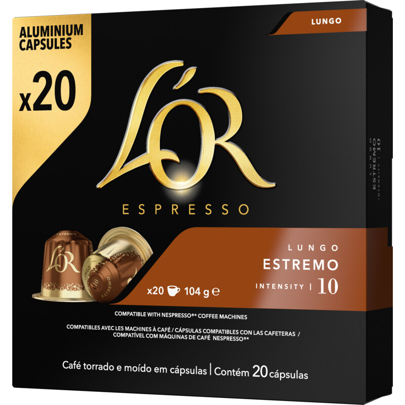 L'OR Espresso lungo estremo capsules