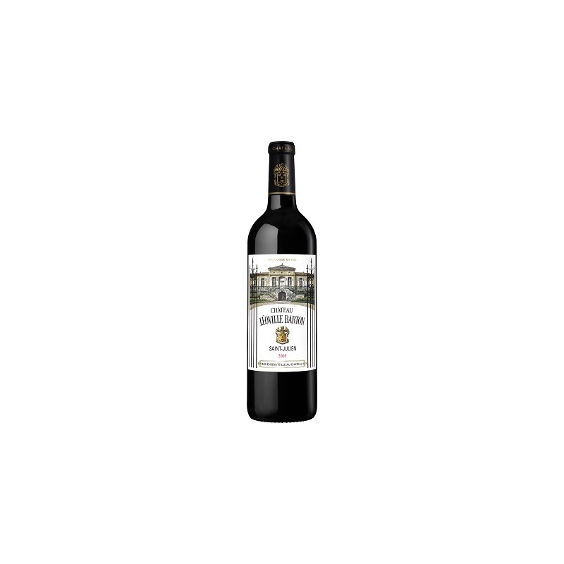 Château LEOVILLE BARTON 2005 - Saint-Julien - 2ème Cru Classé - par Caisse bois de 6 bouteilles 75 cl