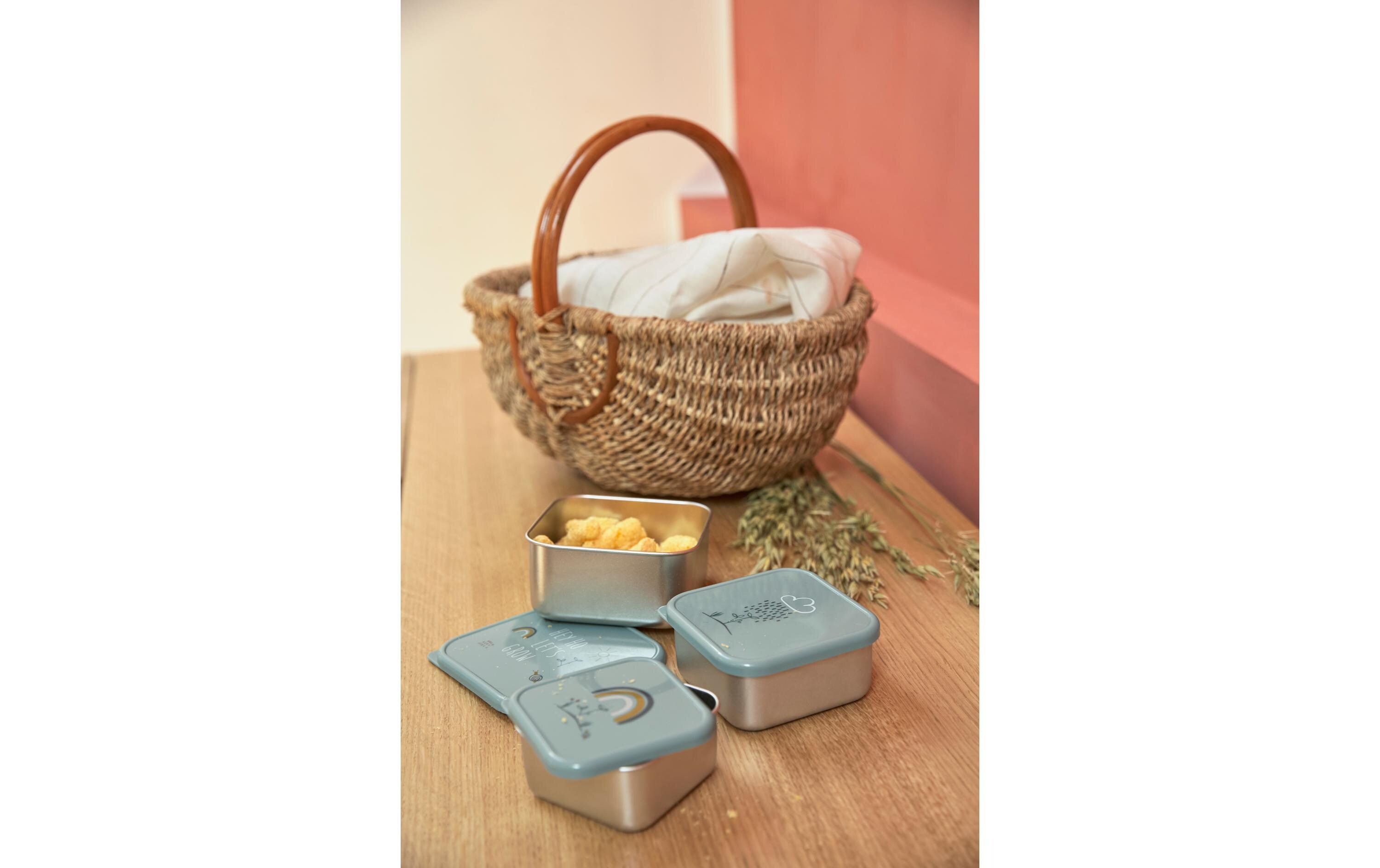 Lunchbox 3er Set Garden ExplorerSnackboxen-Set