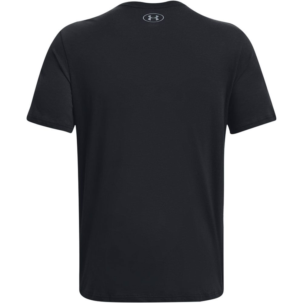 Under Armour BIG LOGO FILL - Tee-shirt Homme noir