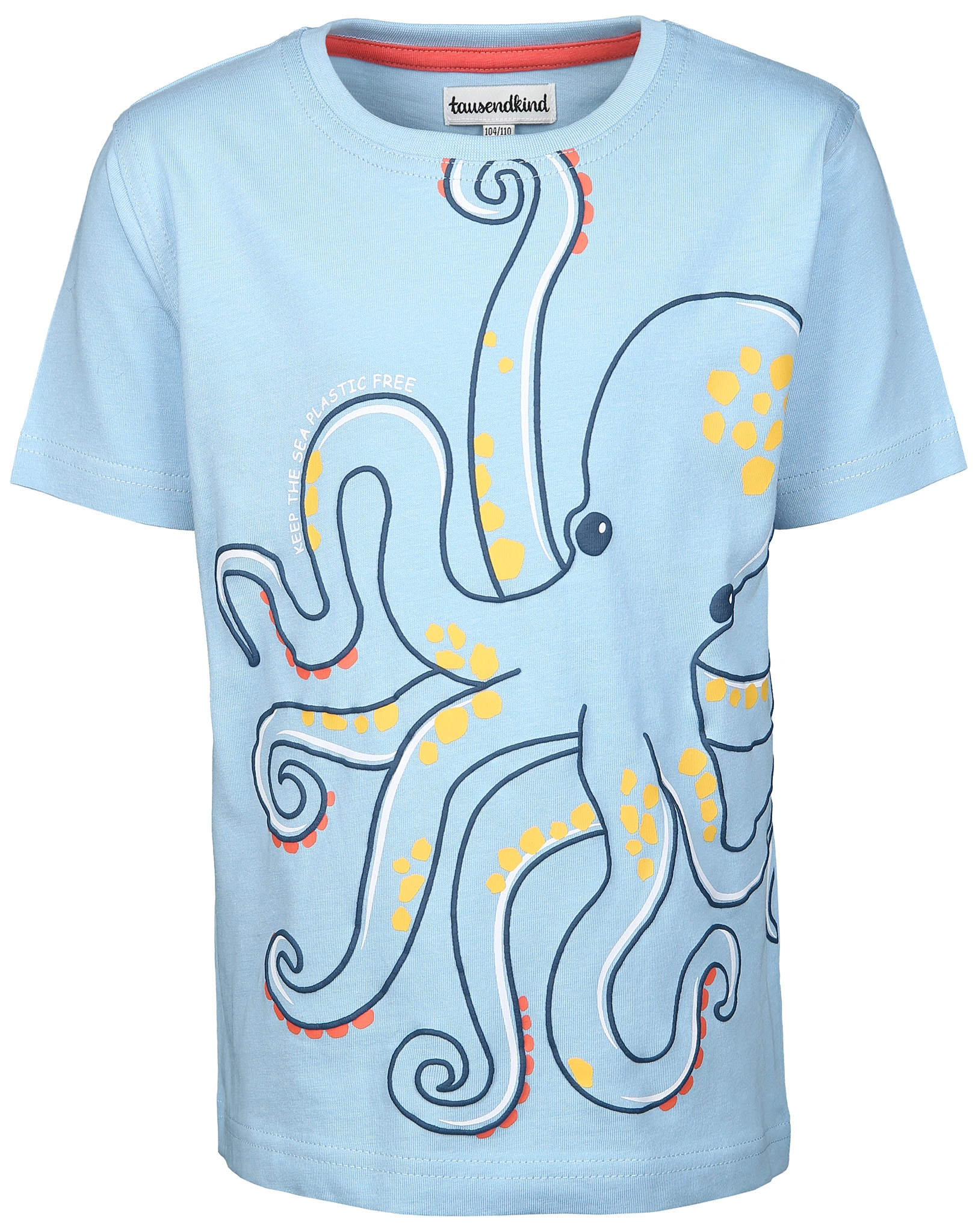 T-Shirt RIESENKRAKE in hellblau