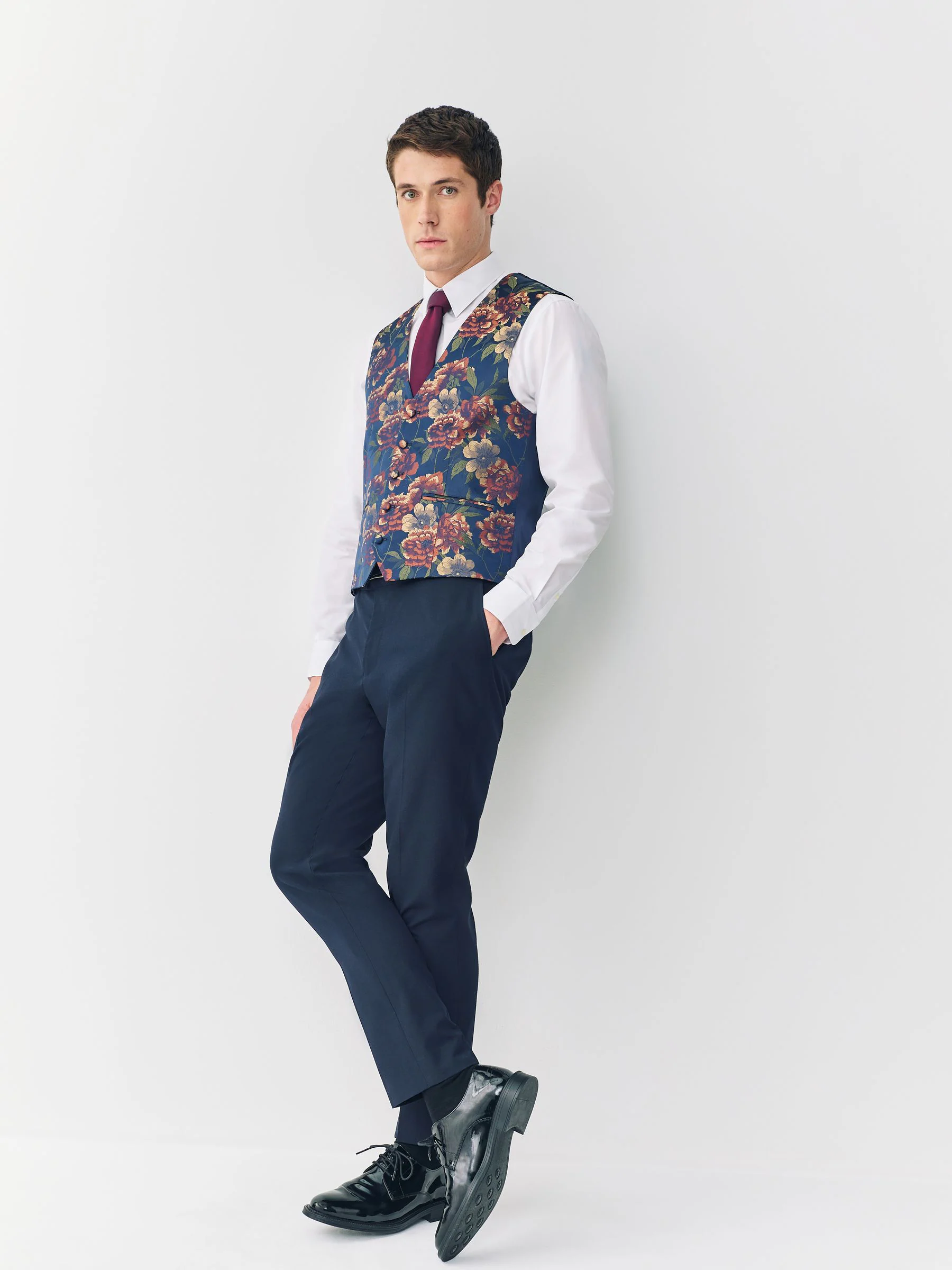 Marineblauw - Ontwerp gilet