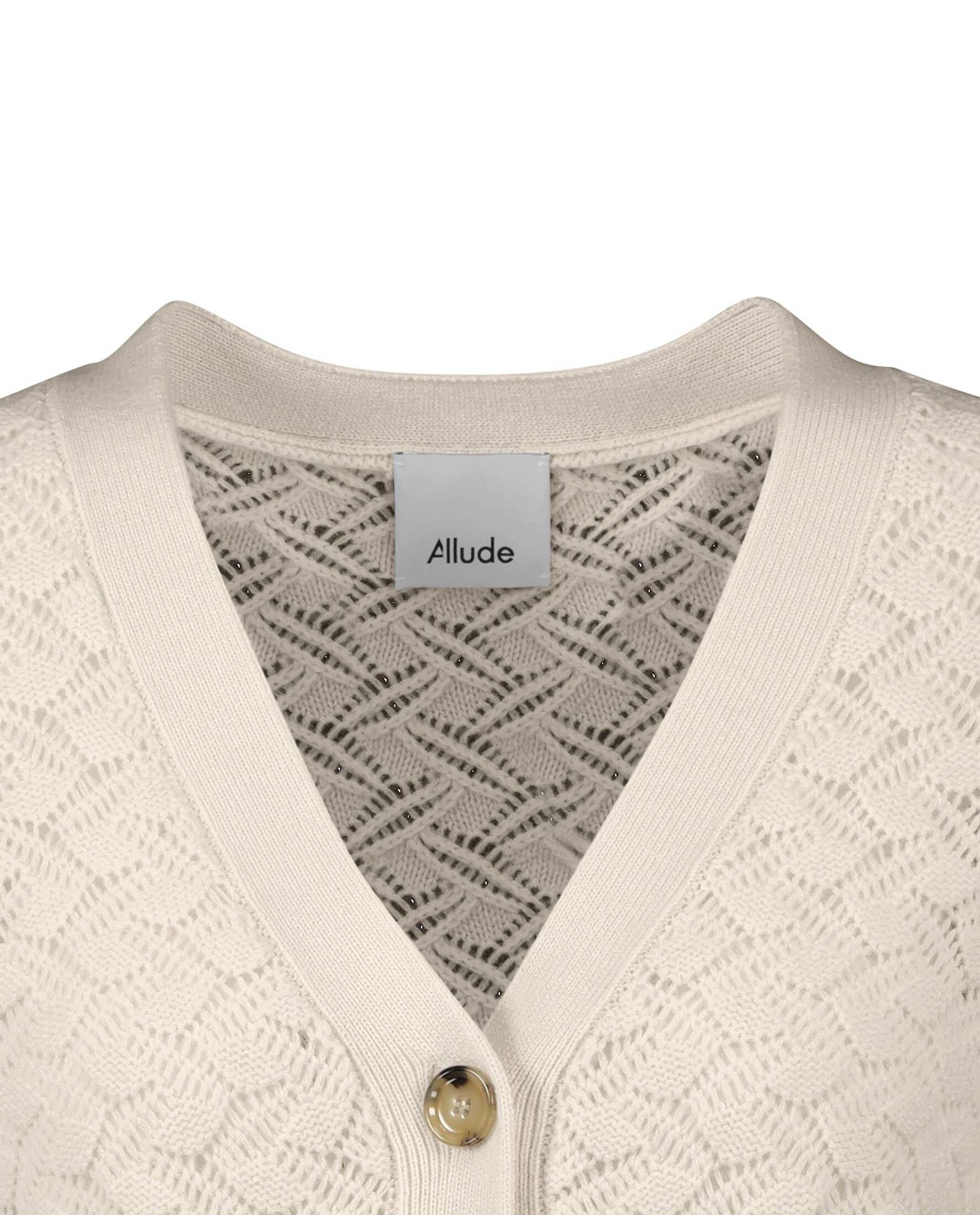 Allude| Damen Cardigan aus Schurwolle-Kaschmirmix