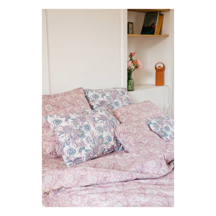 Louise Misha Taie d'oreiller Valerie en coton bio | Violet
