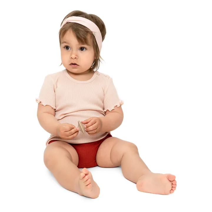 Minimalisma Headband Coton Bio Luna | Rose